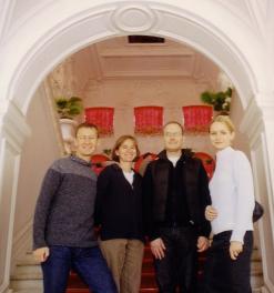 Fa. Emde mit Julia im Katharinenpalast